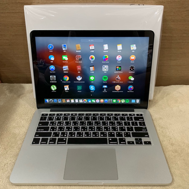 《現貨》APPLE MACBOOK PRO 13 RETINA A1425 8G/256G 2013Early 完整盒裝