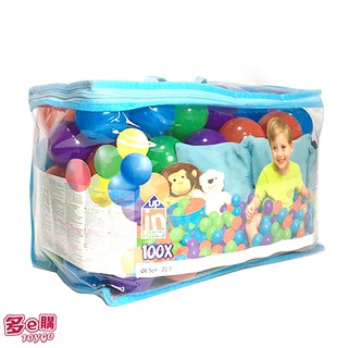 Bestway繽紛安全遊戲球 玩具球 兒童綵球 100入 52296(親子同樂互動休閒遊戲聖誕送禮交換禮物兒童樂園球池)