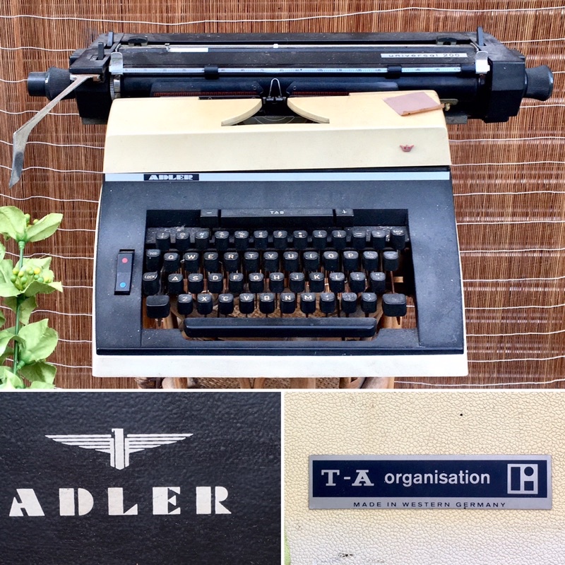 🇩🇪 西德時期 打字機 Adler Universal200 西德 德國 德國製造 西德製造 德製 德國打字機