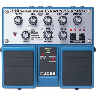 BOSS CE-20 CE20 Chrous 民謠吉他/電吉他 Bass 錄音室級和聲雙踏板效果器[唐尼樂器]
