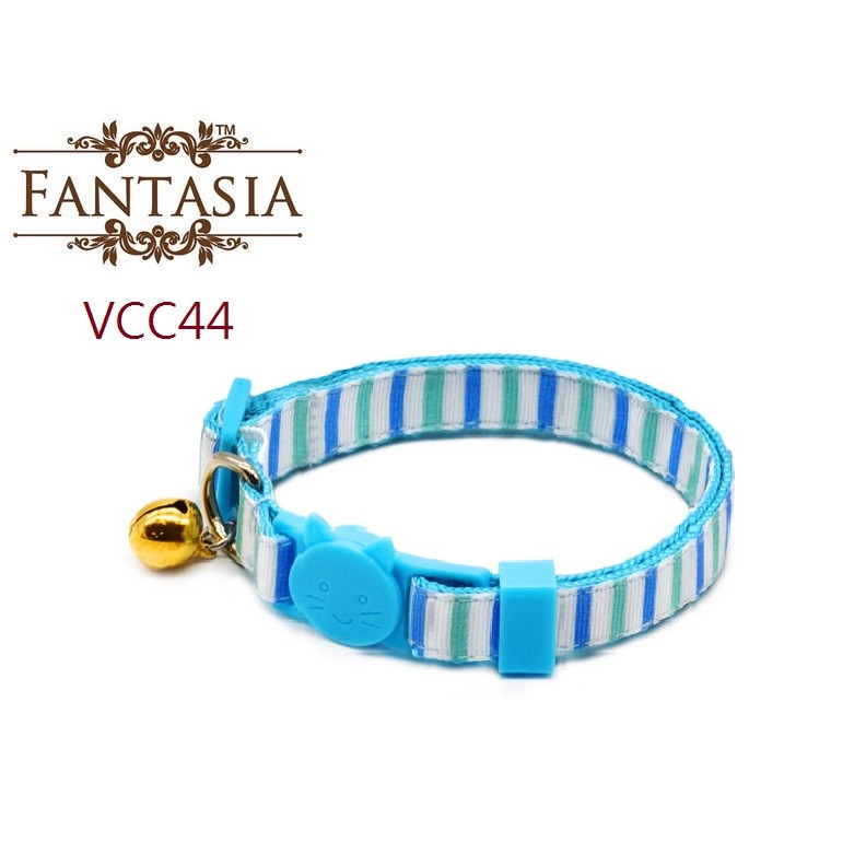 【VCC44】成貓安全項圈(S) 安全插扣 防勒 貓項圈 鈴鐺 范特西亞 Fantasia