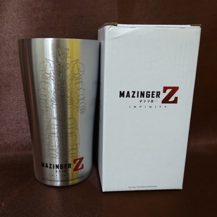 正版 Mazinger Z infinity 無敵鐵金剛 大魔神 304 不鏽鋼 不銹鋼 杯 (450ml) -全新未拆