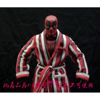 【玩模坊B-003】1/6 紅色浴袍 睡衣 死侍 模型