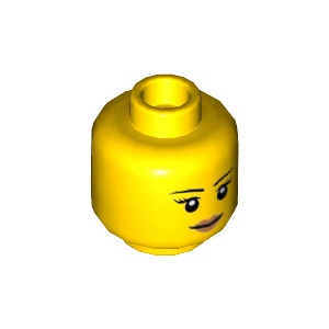 [樂磚庫] LEGO 10261 人偶 頭部 黃色 4651442 6001986 6044642 6100203