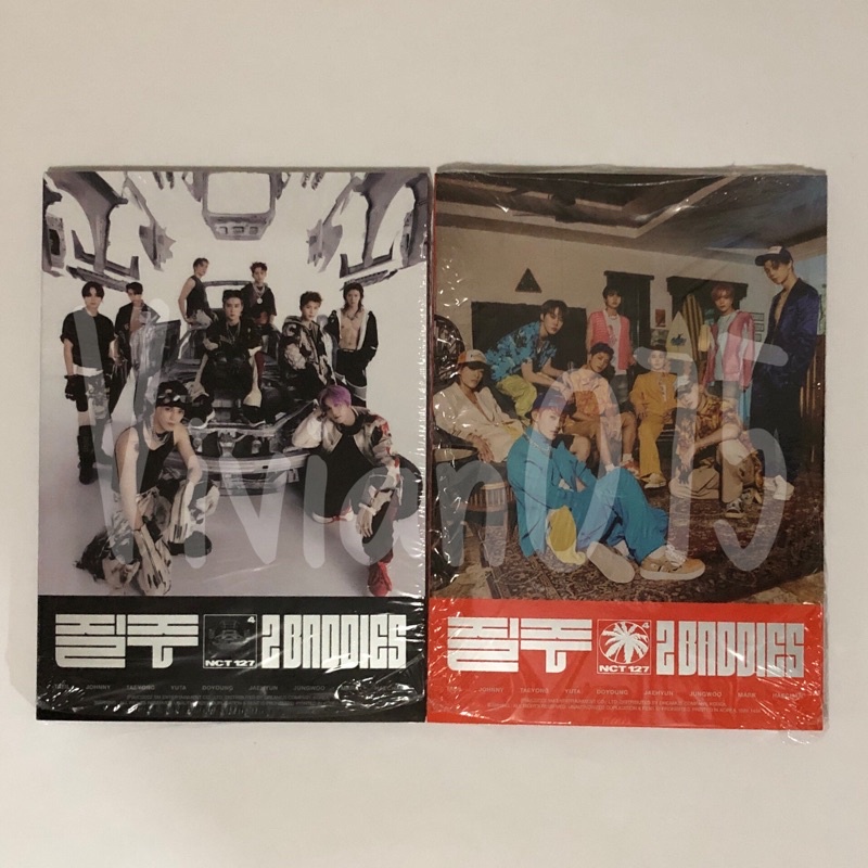 NCT 127 空專 海報【2 Baddies】泰一 Johnny泰容 悠太 道英 在玹 廷祐 Mark 楷燦