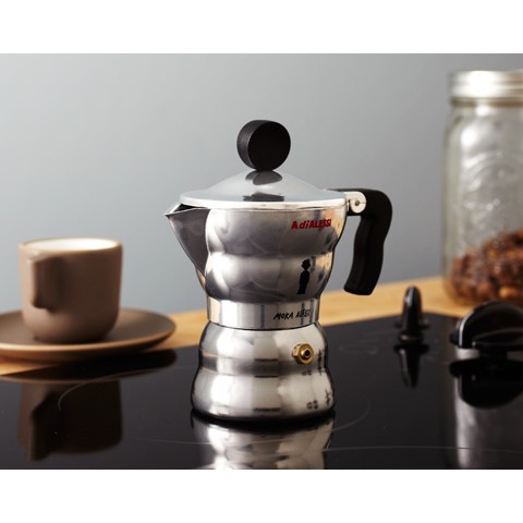 意大利ALESSI艾烈希名師設計義式摩卡壺煮咖啡MOKA