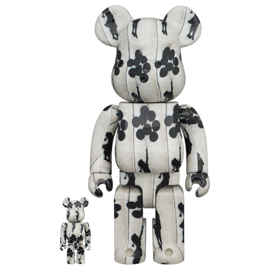 『鎮暴警察』BE@RBRICK  Flying Balloons Girl 100％ &amp; 400％ 氣球女孩