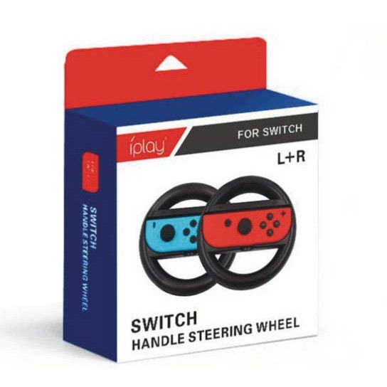 【我家遊樂器】 Nintendo Switch NS 賽車方向盤 (副廠)(一盒兩入)
