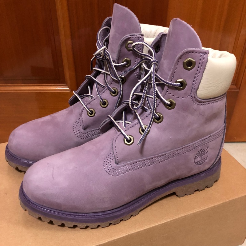 Timberland 紫色短靴