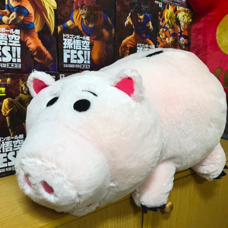 【 芒起司】日版 SEGA 超大 景品 皮克斯 玩具總動員 豬排博士 火腿豬 布偶 娃娃