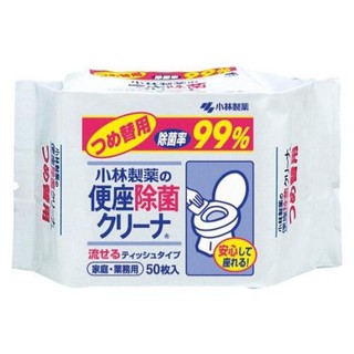 日本小林製藥便座除菌濕紙巾補充包(50枚)