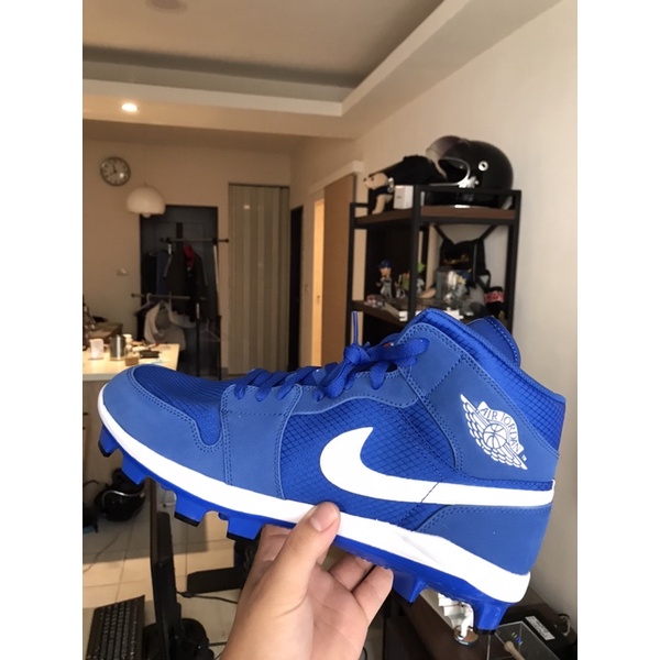 Jordan 1 retro 中筒 棒壘球鞋 us12