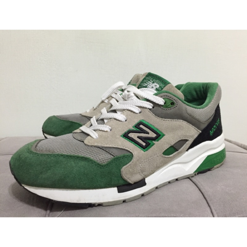 New Balance CM1600 (US9、UK8.5、42.5)二手9成新 綠米灰鞋