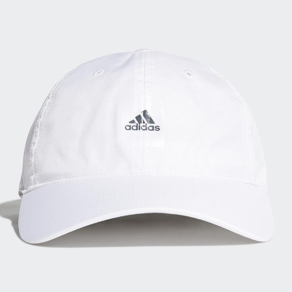 Adidas LOGO 帽子 老帽 吸濕排汗 可調式 白【運動世界】GN2003