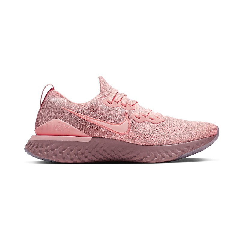 nike epic react flyknit black running shoes