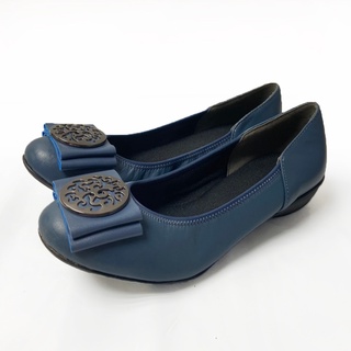 日本GroB Kaufmann輕熟女純皮革休閒鞋5052BLUE藍(女段)22.5-24cm-零碼出清
