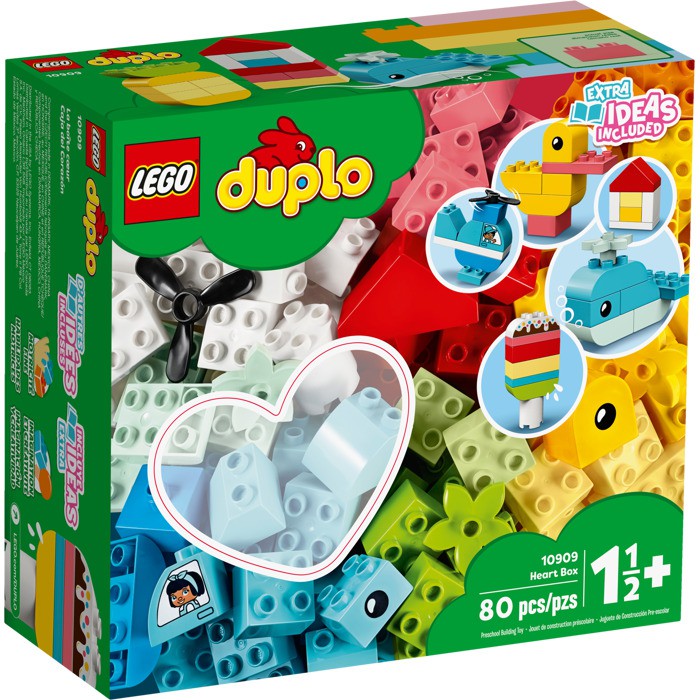 【台中翔智積木】LEGO 樂高 DUPLO 得寶系列 10909 心型盒