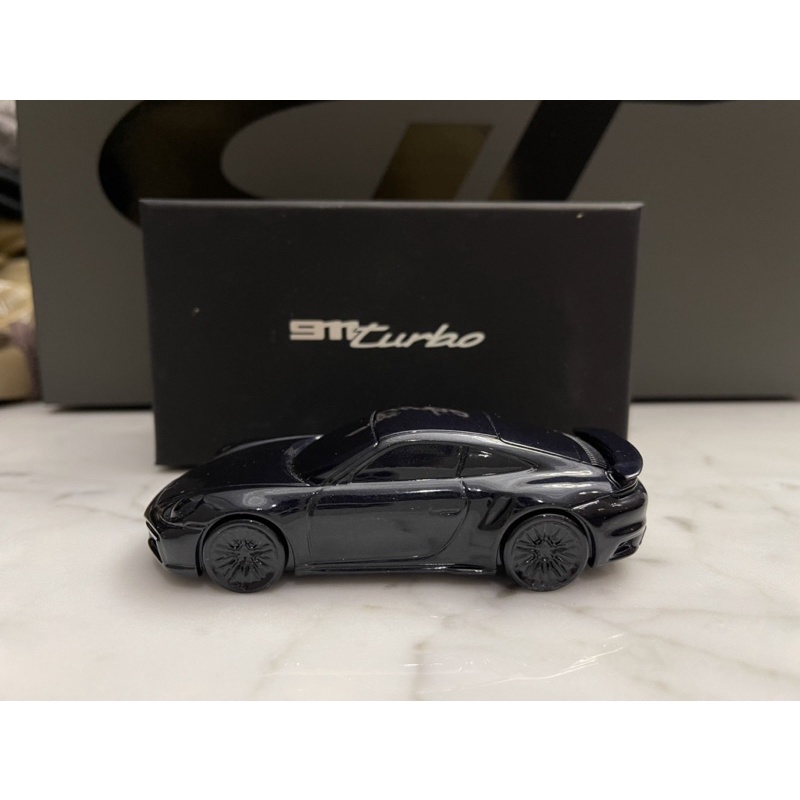 Porsche 保時捷紙鎮 - 911 Turbo (992) 黑