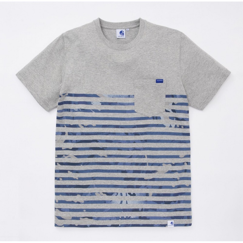 MADNESS X CARHARTT STRIPES POCKET T-SHIRT聯名款口袋T尺寸S