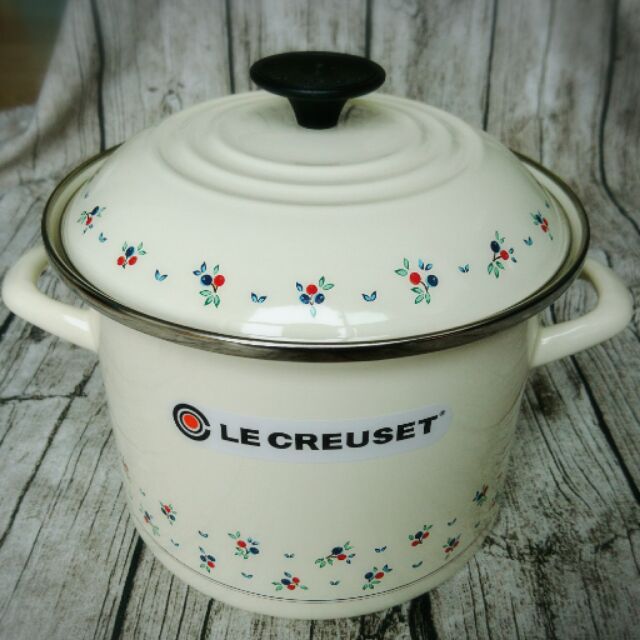 Le Creuset 小碎花琺瑯湯鍋