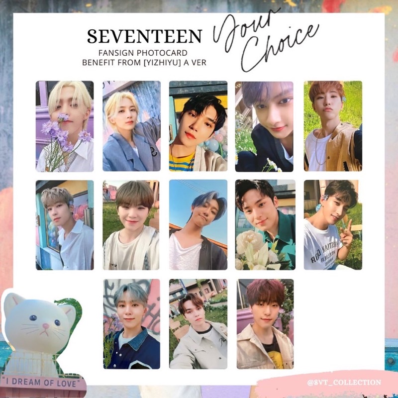 当日発送品 SEVENTEEN セブチ 中華 中国 トレカ ヨントン ジョンハン ホシ