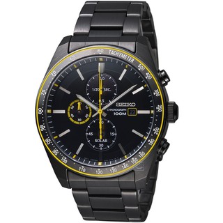 精工SEIKO潮流時尚太陽能計時腕錶 V176-0AZ0SD SSC729P1 (SK032)
