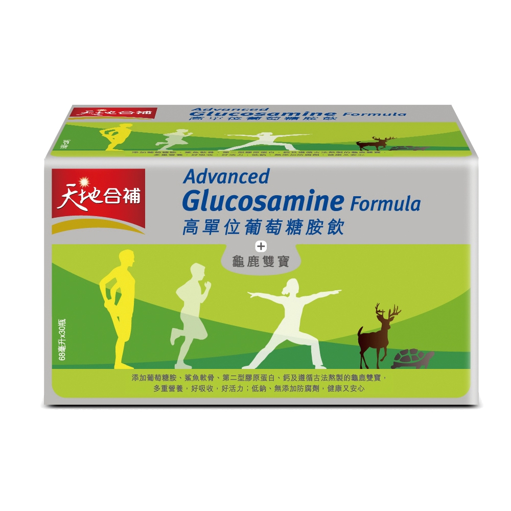 天地合補高單位葡萄糖胺飲60ml*6入