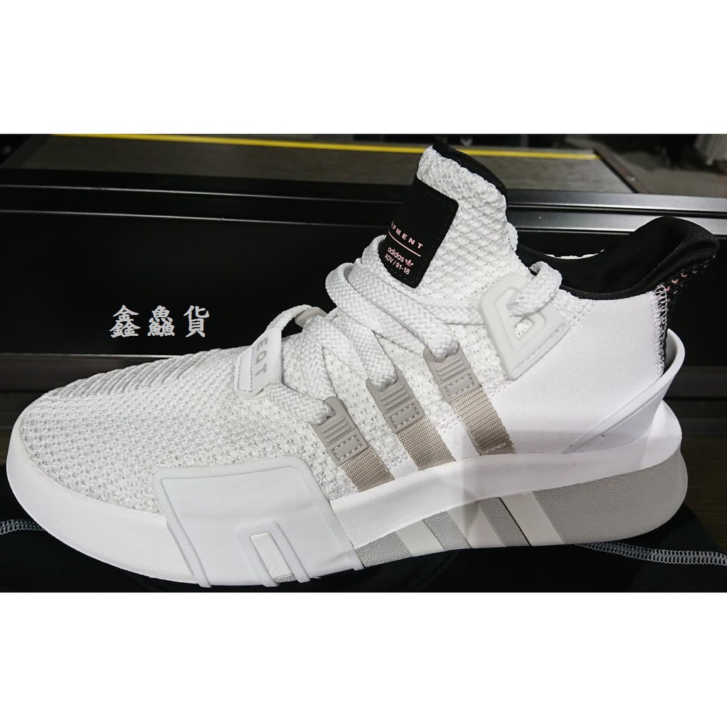 2019 一月 ADIDAS ORIGINALS EQT BASK ADV W 休閒 運動鞋 白黑灰 AQ1009