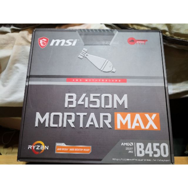MSI B450M Mortar Max 四年保附發票