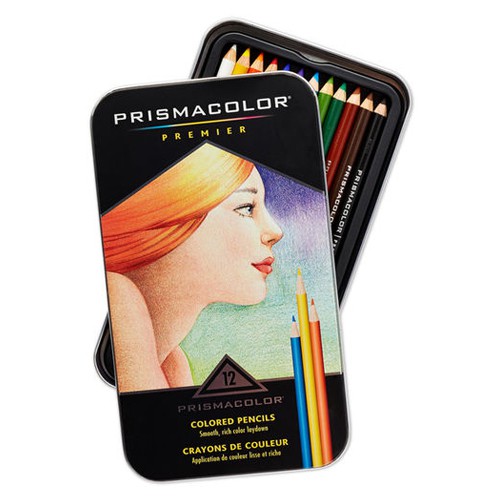 美國PRISMACOLOR Premier 頂級油性色鉛筆 12色