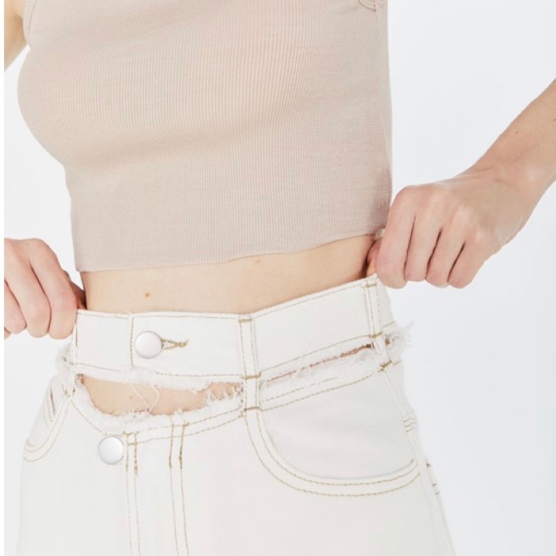 轉售YUYU Active Tiny Waist Jeans 腰內肉溢出牛仔褲S