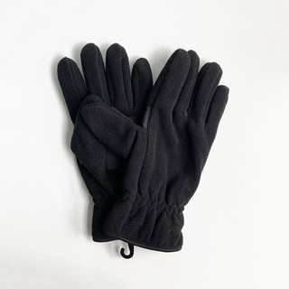 美國百分百【全新真品】Calvin Klein 手套 配件 CK 防風 護手 防寒 男款 刷毛 黑色 AV36