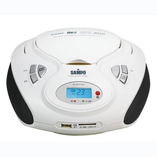 (TOP 3C)SAMPO 聲寶 USB/SD/CD/MP3手提音響 AK-W1013UL