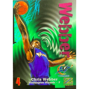 SKYBOX Z FORCE CHRIS WEBBER