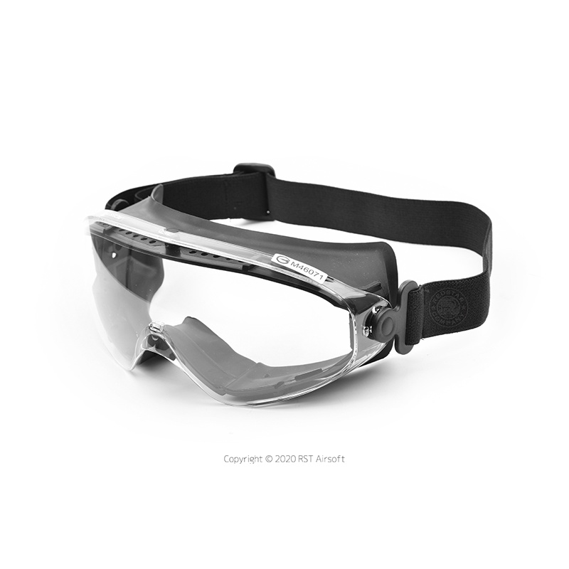 RST 紅星 - 台灣製造 M-70DC 全罩護目鏡 (戴眼鏡可使用) 運動型 防霧 抗刮 耐衝擊 防疫 . 05126