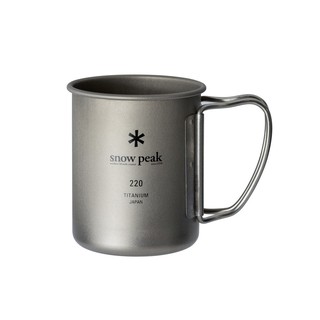 [阿爾卑斯戶外] SnowPeak SP鈦金屬單層杯 MG-141/MG-142/MG-143