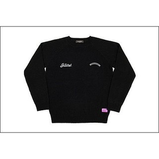 SKATOPIA 09 A/W BLOODY WAY WOOLLY 100%高規格純羊毛刺繡圓領毛衣