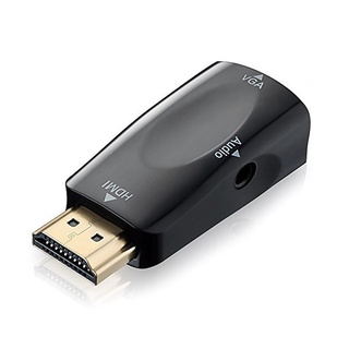 【台灣現貨】HDMI轉VGA hdmi轉vga hdmi vga hdmi轉接頭 轉接 投影機轉接頭 筆電轉接