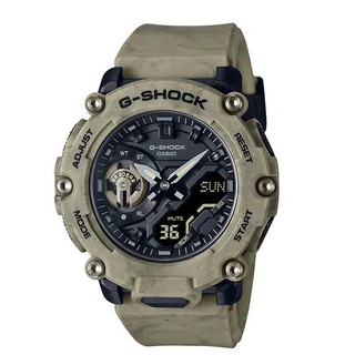 【KAPZZ】CASIO G SHOCK 荒野冒險 運動雙顯腕錶 GA-2200SL-5A