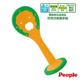 People 寶寶的飯匙咬舔玩具 / 抓握玩具 固齒器 寶寶玩具 磨牙