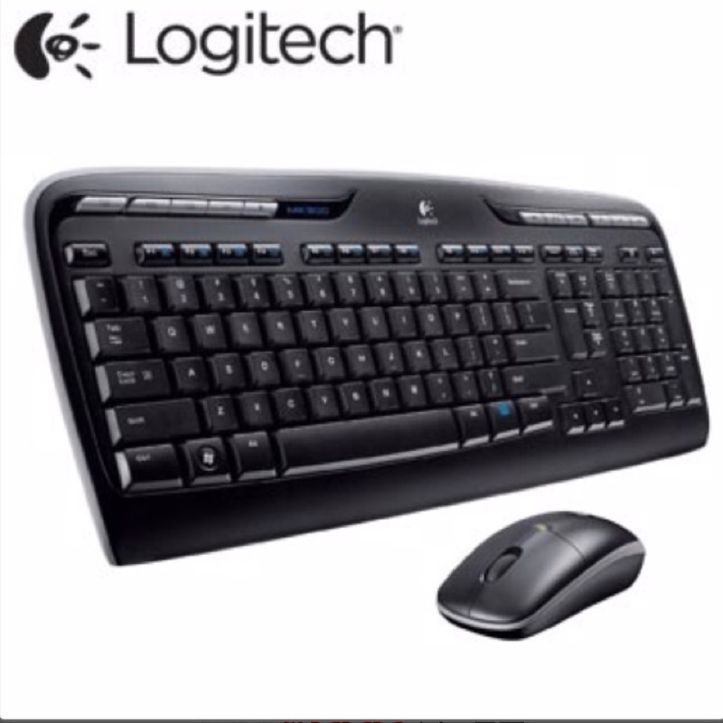 【Logitech 羅技】無線滑鼠鍵盤組 MK330