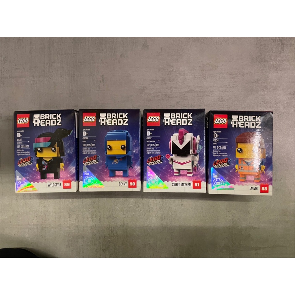 【樂高王】 樂高 LEGO 41634+41635+41636+41637 Brickheadz 限量逸品 現貨 不拆賣