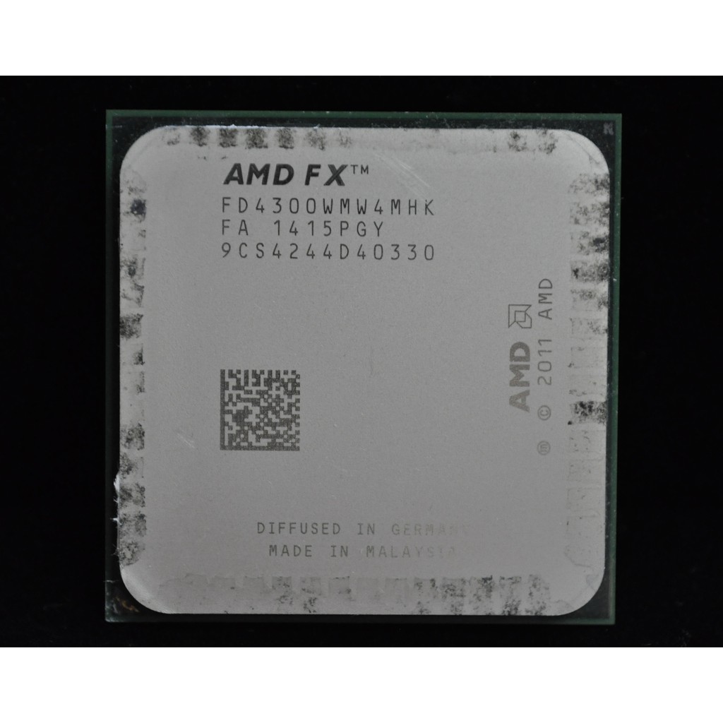 AMD FX-4300 四核盒裝正式版 (AM3+ 4.0G) 4100 4130 4150 4170 4200 參考