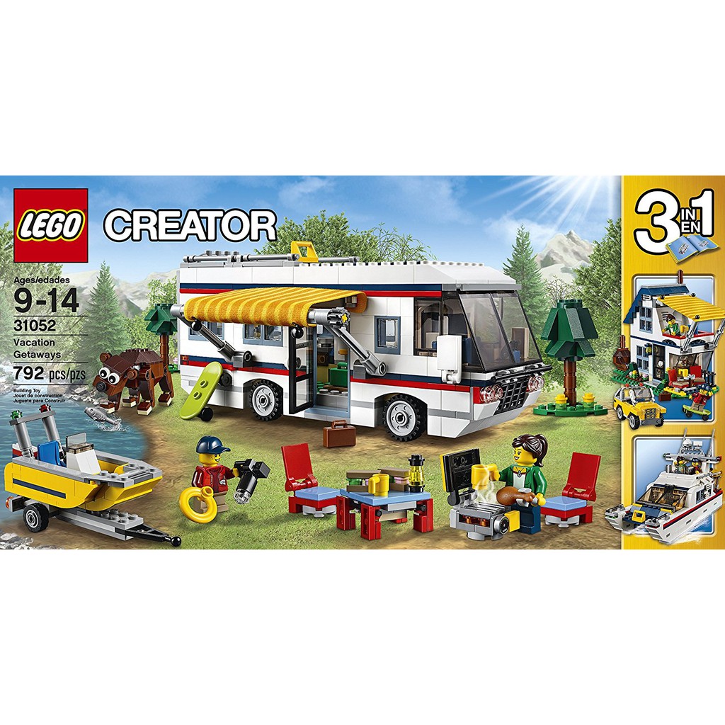 【群樂】特賣!樂高返校日任兩件標示商品一律原價五折 LEGO 31052 野蠻露營車