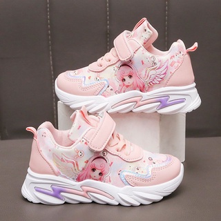 Shoes For Kids Girls Fashion 女童鞋子2022春季新款兒童鞋中大童小學生跑步鞋小女孩休閒運動