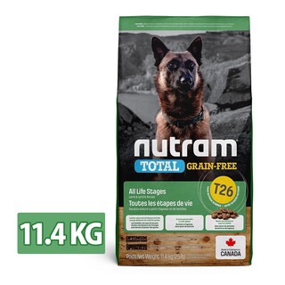 【Nutram 紐頓】T26無穀潔牙犬羊肉11.4kg