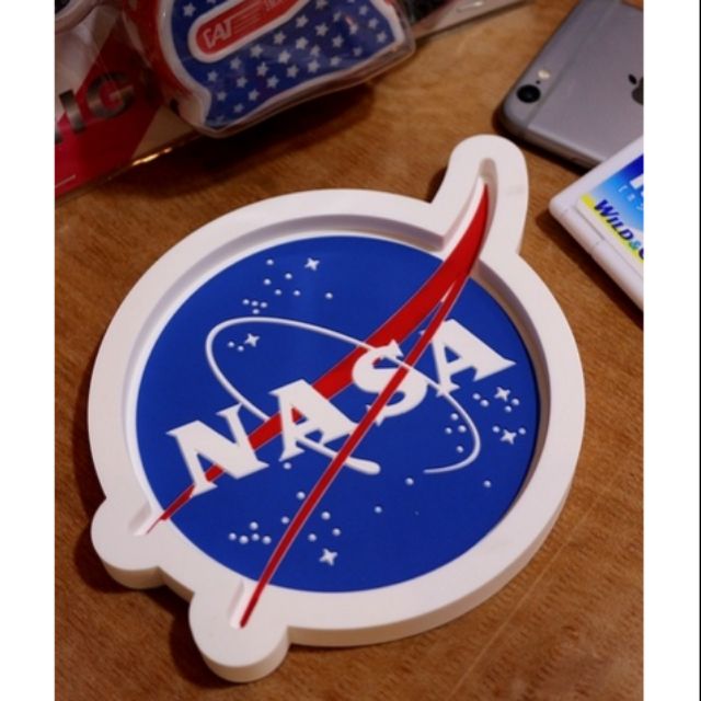 聖誕節交換禮物美國正版有現貨nasa 美國太空總署nasa 正版防滑置物盤 蝦皮購物
