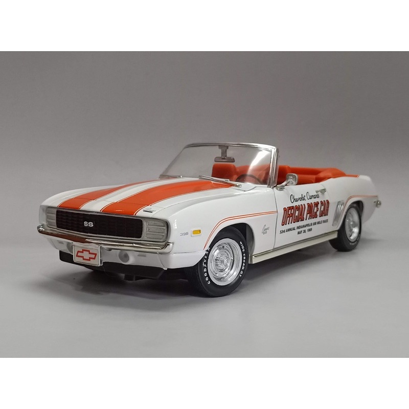 ERTL 1:18(1/18) Chevrolet Camaro SS Convertible 雪佛蘭 前導車 模型車