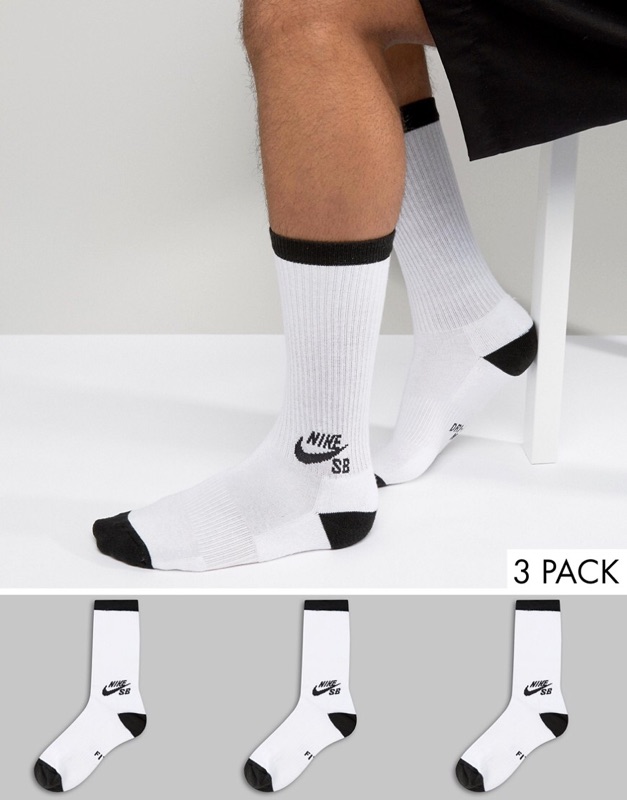 nike sb crew socks 3 pack