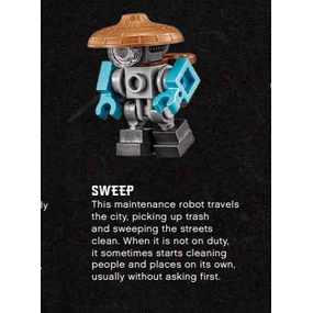 樂高 LEGO 絕版 70620 炫鳳忍者系列 忍者城  掃地機器人機器人 機械 人偶